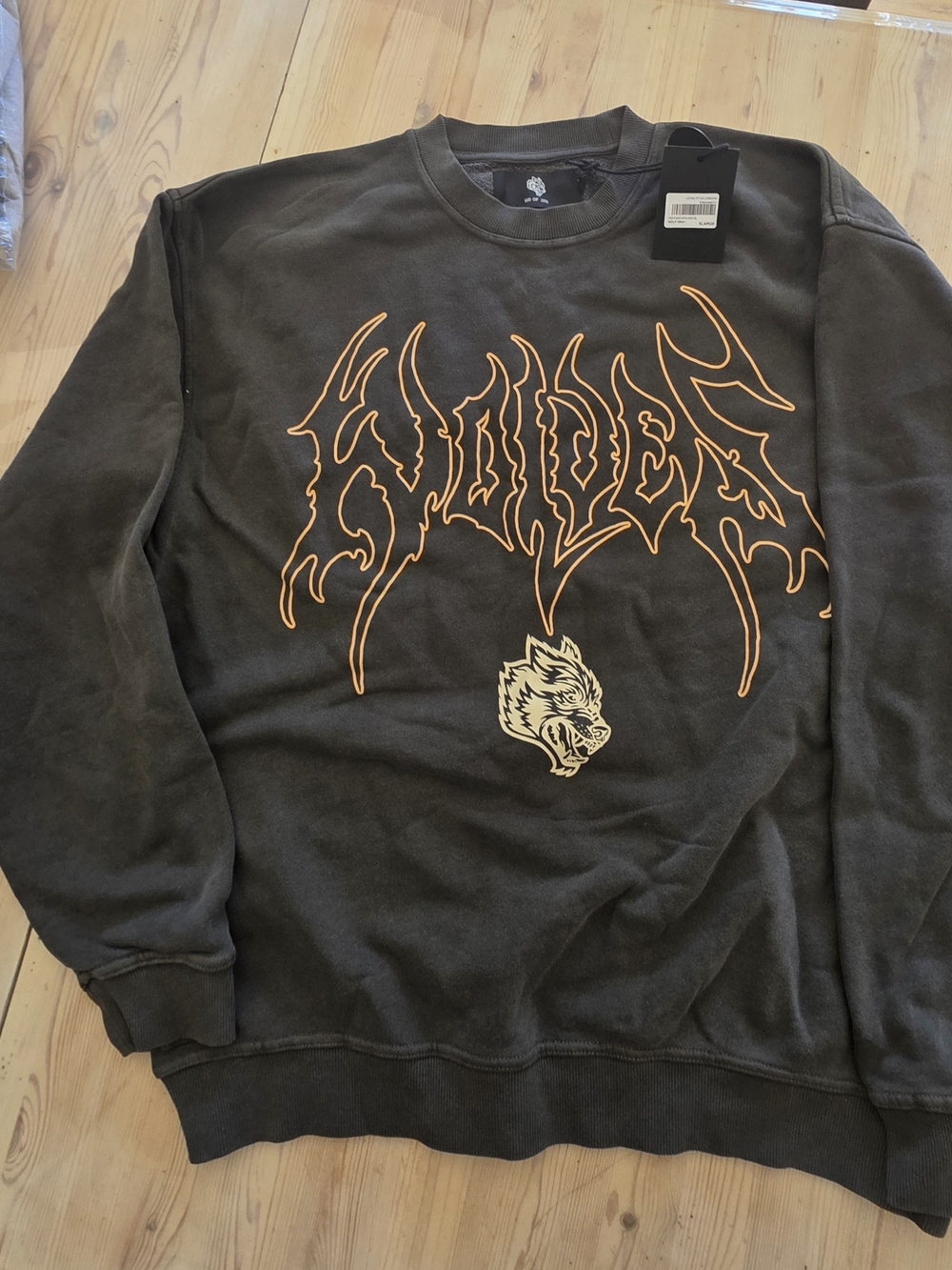Darc Sport Loyalty V4 London Crewneck Sweatshirt Wolf Gray XL 520/1000 NWT
